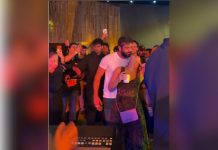 Vídeo de cantor Henrique puxando cabelo da esposa durante show viraliza nas redes sociais
