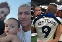 Richarlison rebate críticas ao nome do filho e dispara: ‘Ele não vai precisar trabalhar’