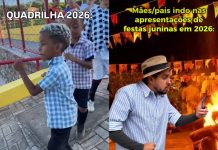 ‘Olha a aura… é mentira!’: Dancinhas de TikTok e remixes de funk invadem quadrilhas escolares