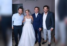 Dupla sertaneja Cleber e Cauan ‘invade’ festa de casamento e canta para noivos no TO
