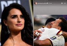 Penélope Cruz comemora vitória da Espanha sobre a França e ida à final da Copa: ‘Felicidades!’