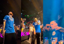 Rapper Hades66 é atingido por copo de vidro durante show